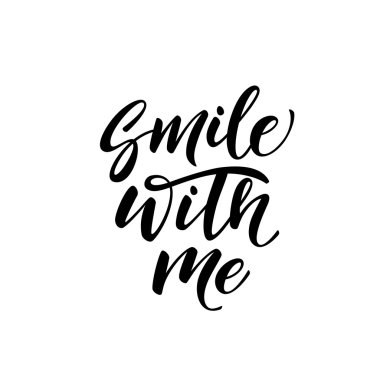 Benimle ifade gülümse.