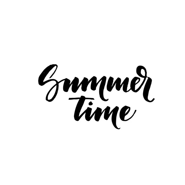 Phrase de l'heure d'été . — Image vectorielle