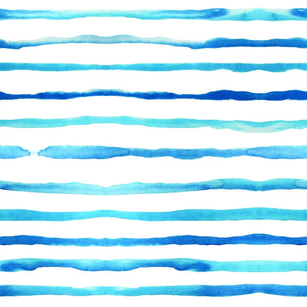 Lignes aquarelles bleues . — Photo