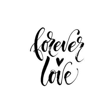 Sonsuza kadar aşk deyimi.