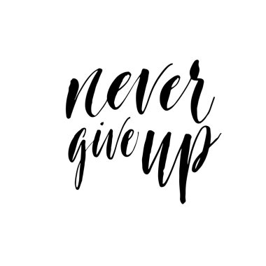 Hiç Give Up kartı. 