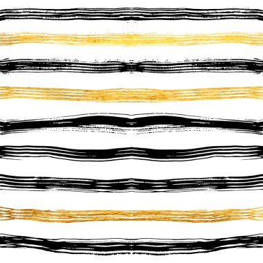 Elle çizilmiş çizgili kusursuz desen. 