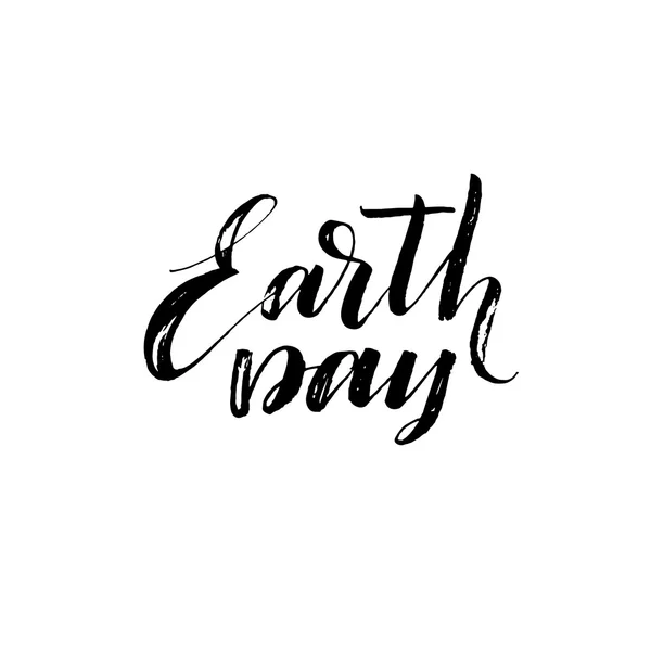 Earth Day Karte. — Stockvektor