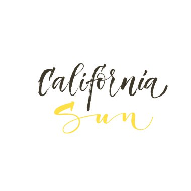 California güneş ifade