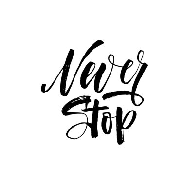 İnspirational alıntı hat