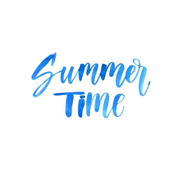 Letras da hora de verão — Vetor de Stock