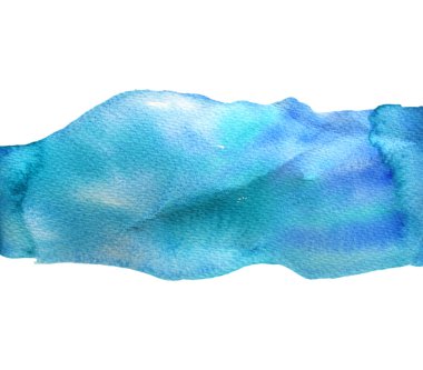 El çizimi suluboya dokusu