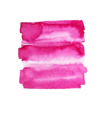 Sulu Boya çizgili el çekilmiş