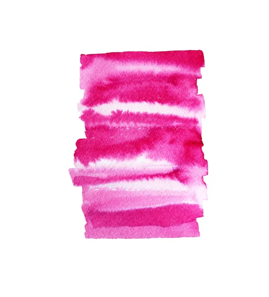 Hand drawn watercolor stripes — Stock Photo, Image