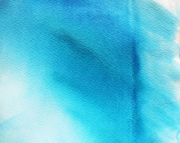 Blu astratto acquerello sfondo — Foto Stock