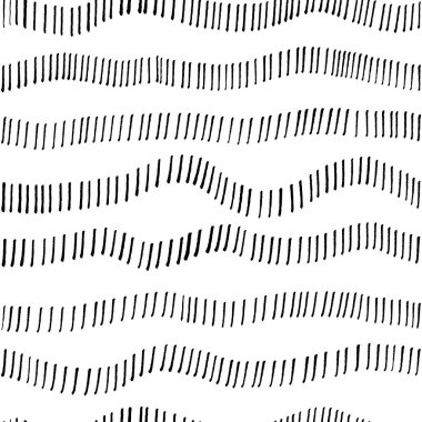 El çizimi dalgalı noktalı çizgiler pürüzsüz desen. 