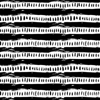 Kalın çizgili kısa dikey çizgiler.