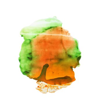 soyut yeşil ve turuncu arkaplan.