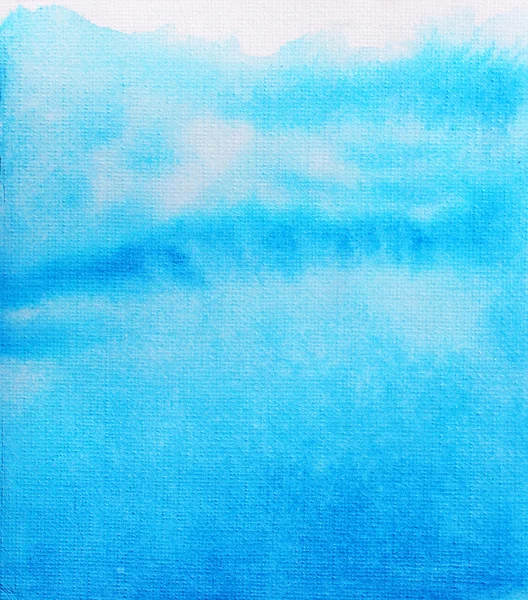 Abstrato céu azul aquarela fundo . — Fotografia de Stock