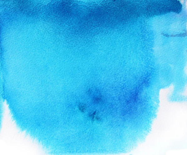 Abstrait bleu ciel aquarelle fond . — Photo