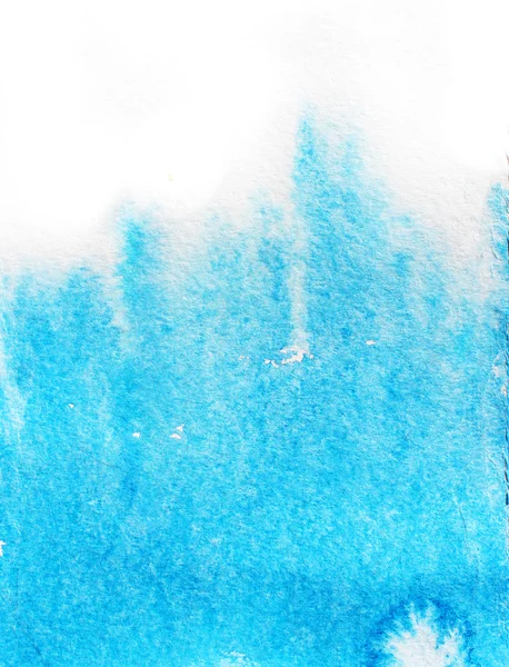 Abstract blue sky watercolor background. — Stock Photo, Image