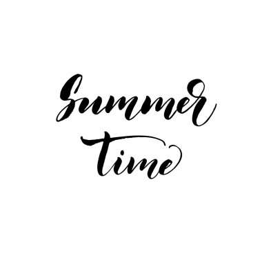 yaz zaman çizelgesi.