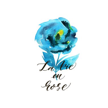 La vie en gül cümlesi. 