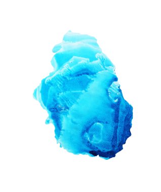 Soyut mavi gökyüzü suluboya arka plan. 