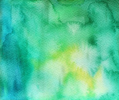 soyut yeşil suluboya arkaplan. 