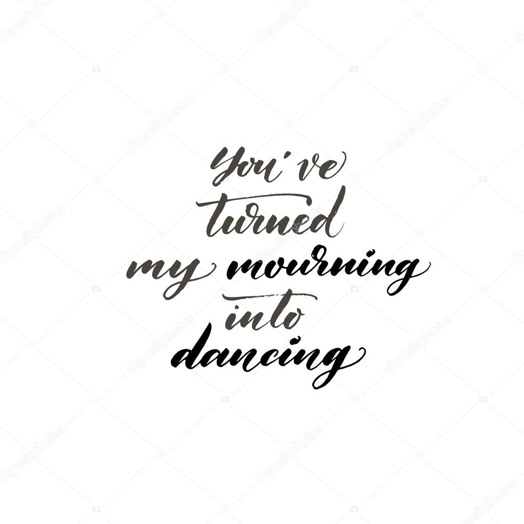From Mourning to Dancing: Why We Have Purpose