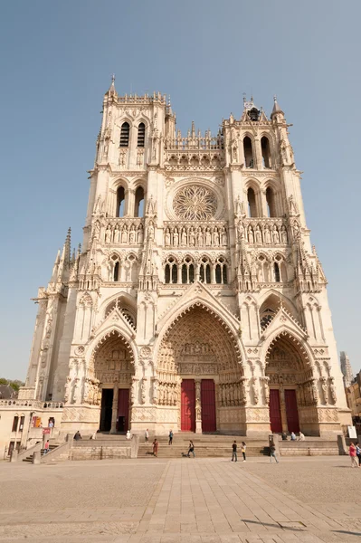 Katedra w Amiens we Francji — Zdjęcie stockowe