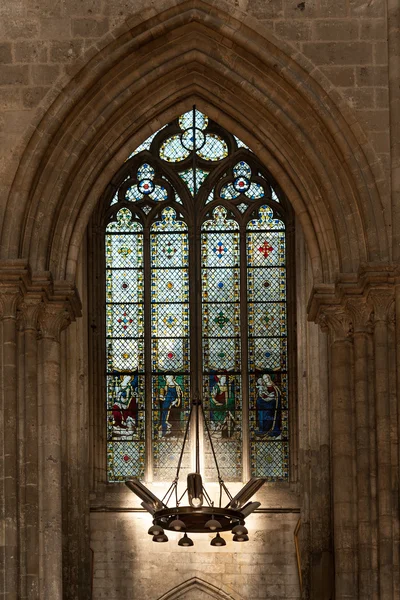 Rouen domkyrka interiör — Stockfoto