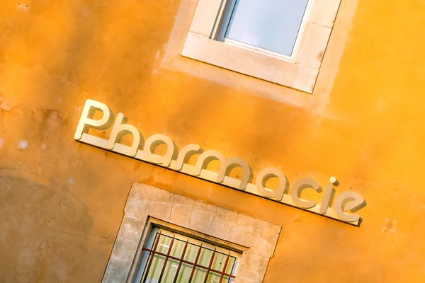 French pharmacy sign — Stock Photo, Image