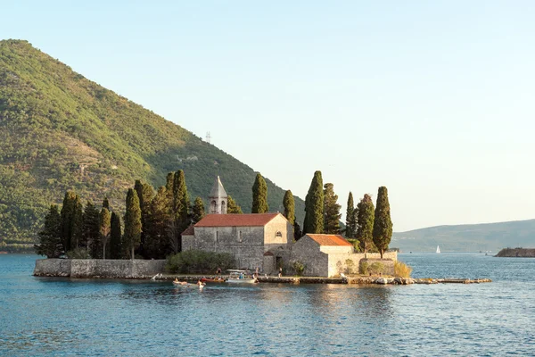 Saint George wyspa Zatoka Kotor — Zdjęcie stockowe