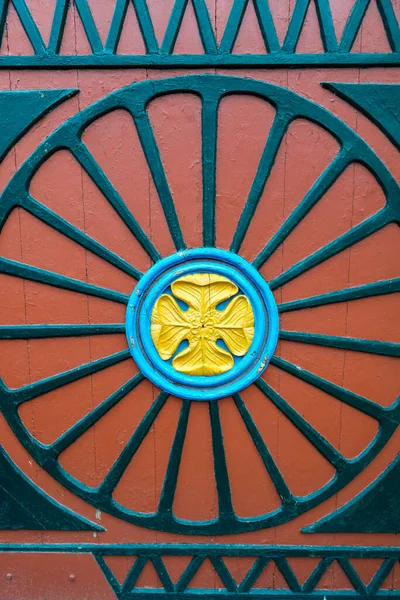 Dettaglio Ornamento Delle Porte Del Nord Palazzo Khan Bakhchisaray Crimea — Foto Stock