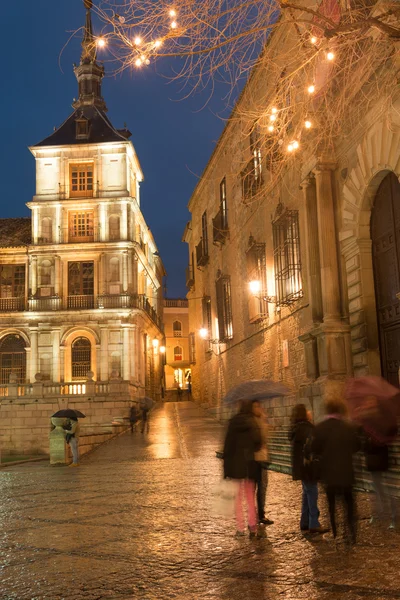 Cathedral Square at Night — Stock Photo, Image