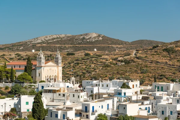 Lefkes village — Stock Photo, Image