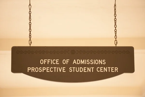 Office of admissions — Stock Photo, Image