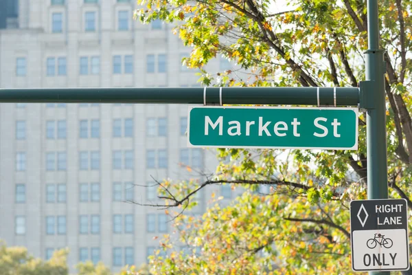 Markt straat — Stockfoto