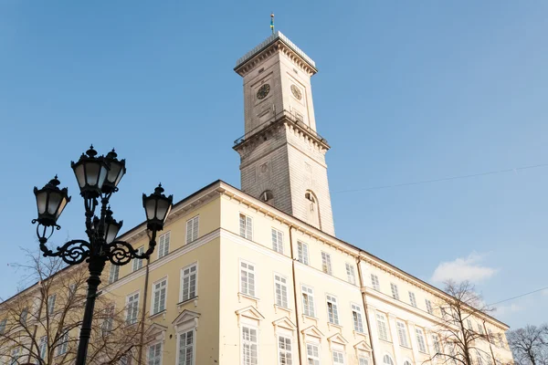 Stadhuis van Lviv — Stockfoto