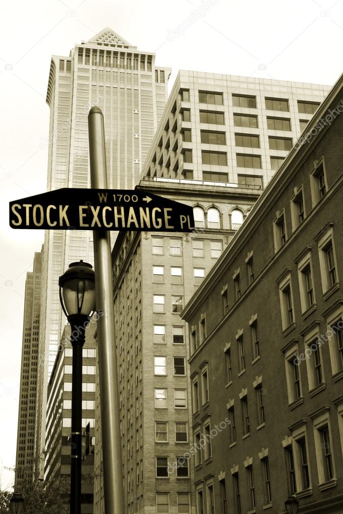 Stock Exchange sign