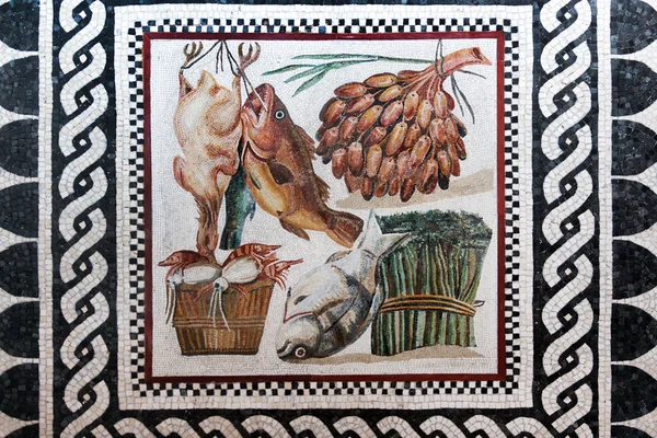 Antico mosaico romano — Foto Stock