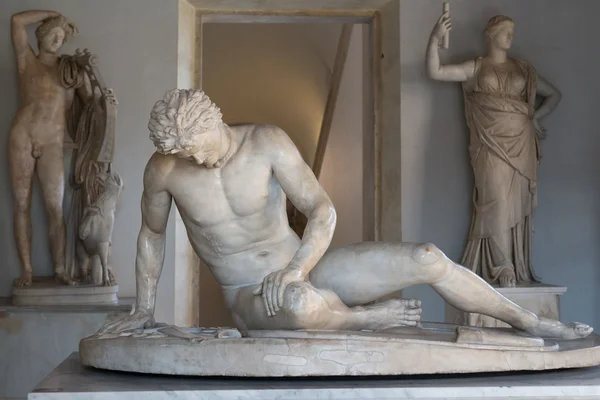 Híres haldokló Galliában szobor — Stock Fotó