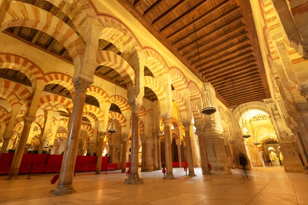 Mezquita interior, España — Foto de Stock