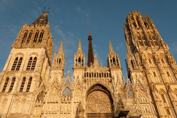 Kathedraal van Rouen Rechtenvrije Stockfoto's