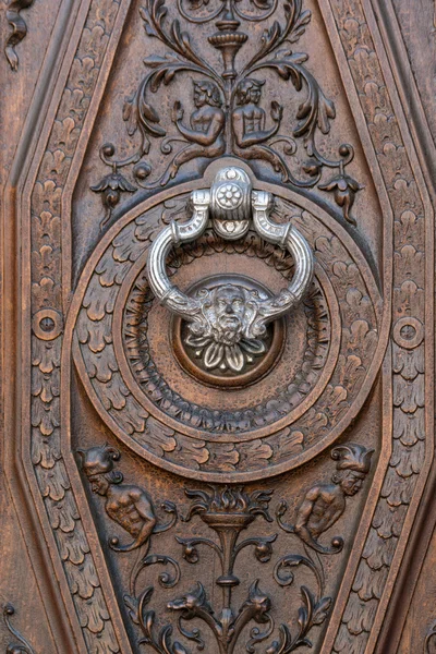 Silver knocker — Zdjęcie stockowe