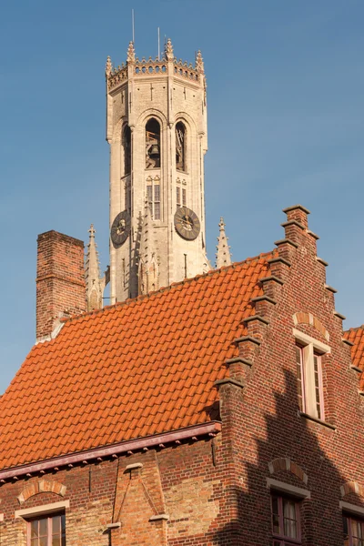 Belfort van Brugge — Stockfoto