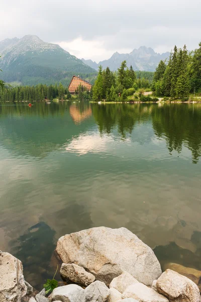 Slavný Štrbské Pleso — Stock fotografie