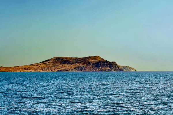 Krymskikh Bergen Zwarte Zee Schieten Vanaf Zee Vanaf Boot — Stockfoto