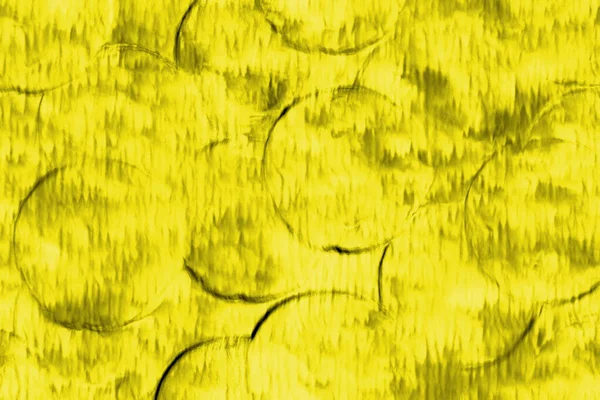 Las Bolas Son Grises Sobre Fondo Amarillo Colores Pantone 2021 — Foto de Stock
