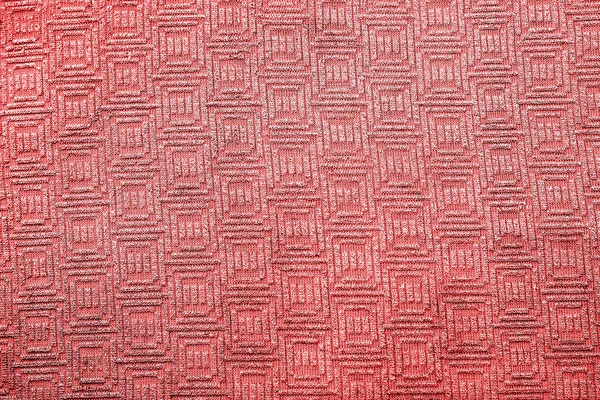 Rot Metallic Abstrakten Textuellen Hintergrund Muster Prägung Blick Von Vorne — Stockfoto