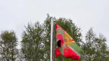 Rus sınır birliklerinin bayrağı.