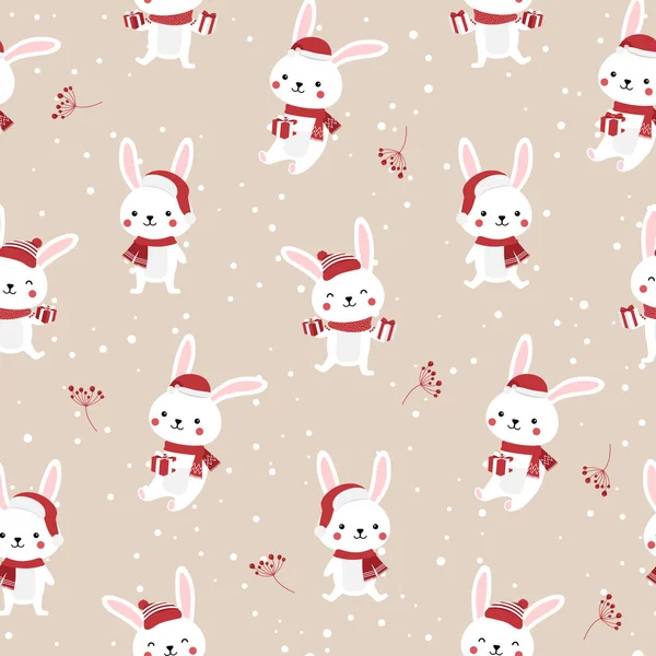 Tavşanlı Noel deseni, tavşanlı kış deseni, ambalaj kağıdı, desen dolguları, kış selamları, web sayfası geçmişi, Noel ve yeni yıl tebrik kartları.