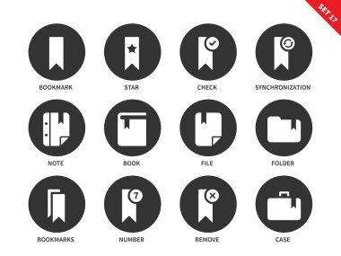 Beyaz arka planda yer imi simgeleri