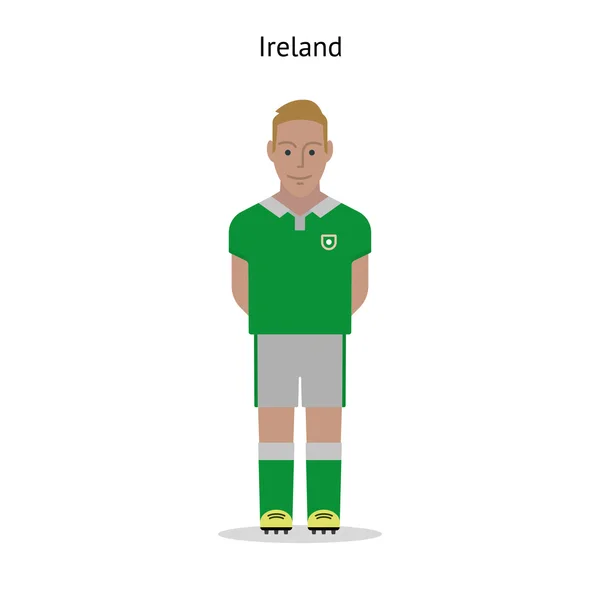 Kit de futebol. Irlanda —  Vetores de Stock